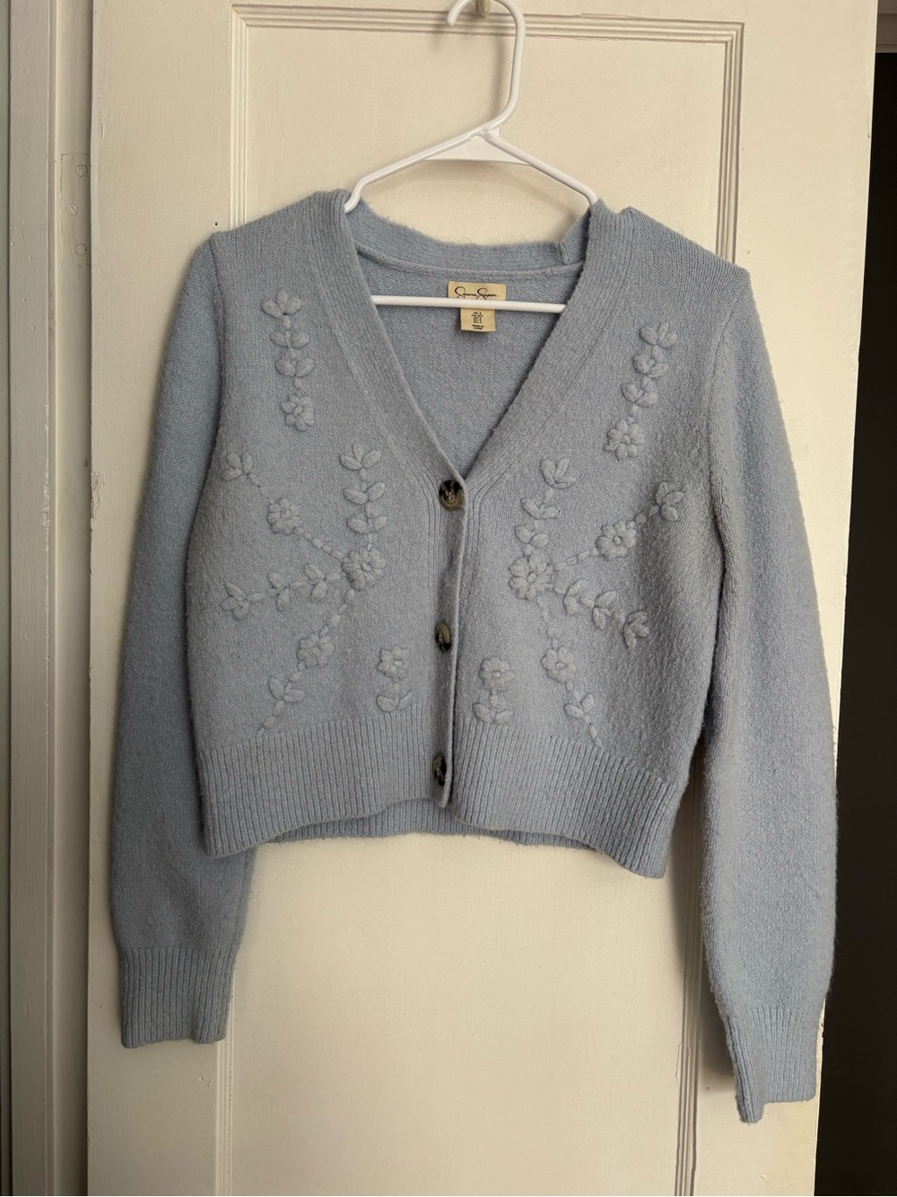 Jessica Simpson Light Blue Knit Sweater
